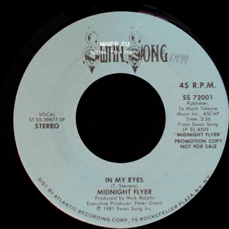 Midnight Flyer - In My Eyes / In My Eyes side B