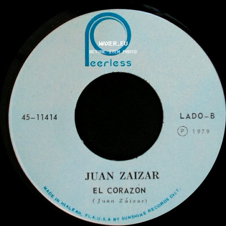 Juan Zaizar - Gavilan, Gavilancillo / El Corazón side B