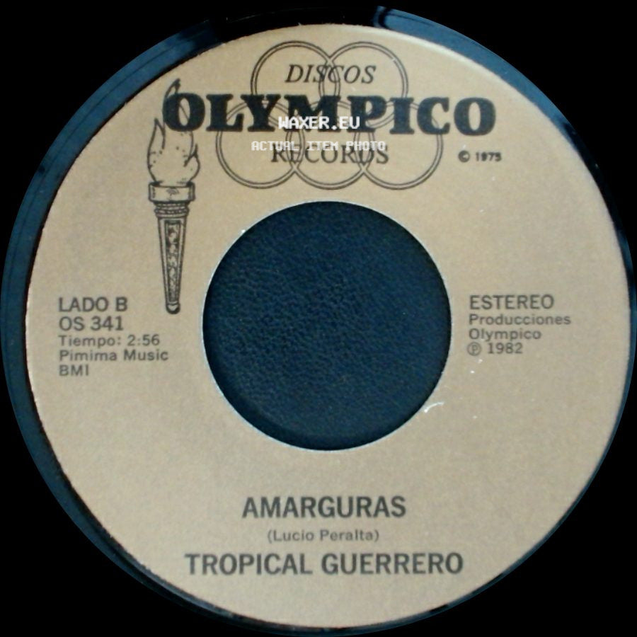 Tropical Guerrero - Juana Y Chela / Amarguras side B