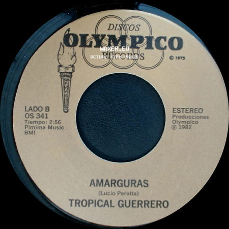Tropical Guerrero - Juana Y Chela / Amarguras side B