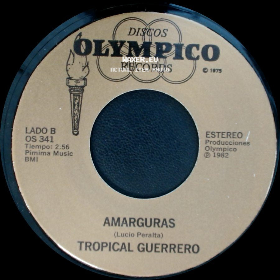 Tropical Guerrero - Juana Y Chela / Amarguras side B