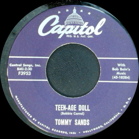 Tommy Sands - Teen-Age Doll / Hawaiian Rock side A