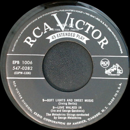 The Melachrino Strings Conducted By George Melachrino - Some Enchanted Evening / This Heart Of Mine / Unknown Title B side B