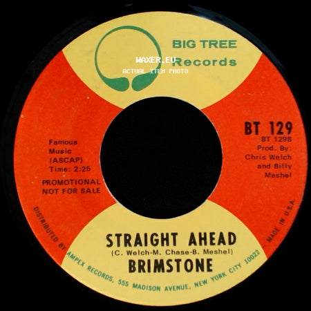 Brimstone - Be A Believer / Straight Ahead side B