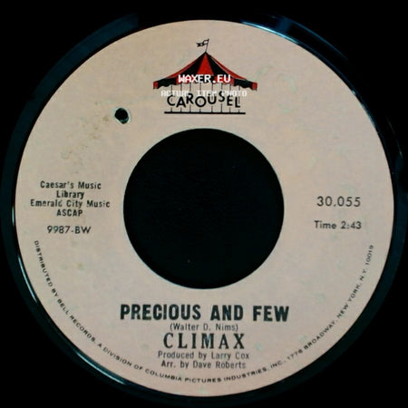 Climax - Precious And Few / Park Preserve side A