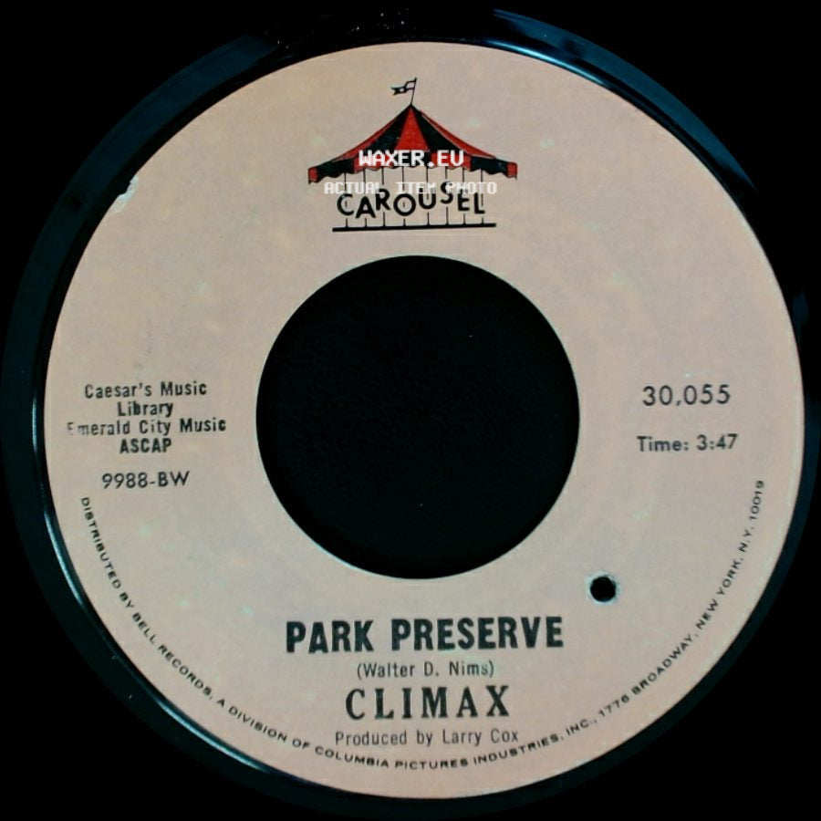 Climax - Precious And Few / Park Preserve side B