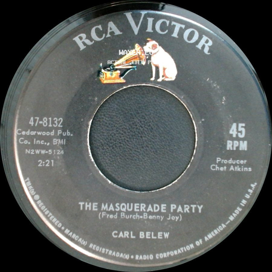 Carl Belew - Pretty Brown Eyes / The Masquerade Party side B