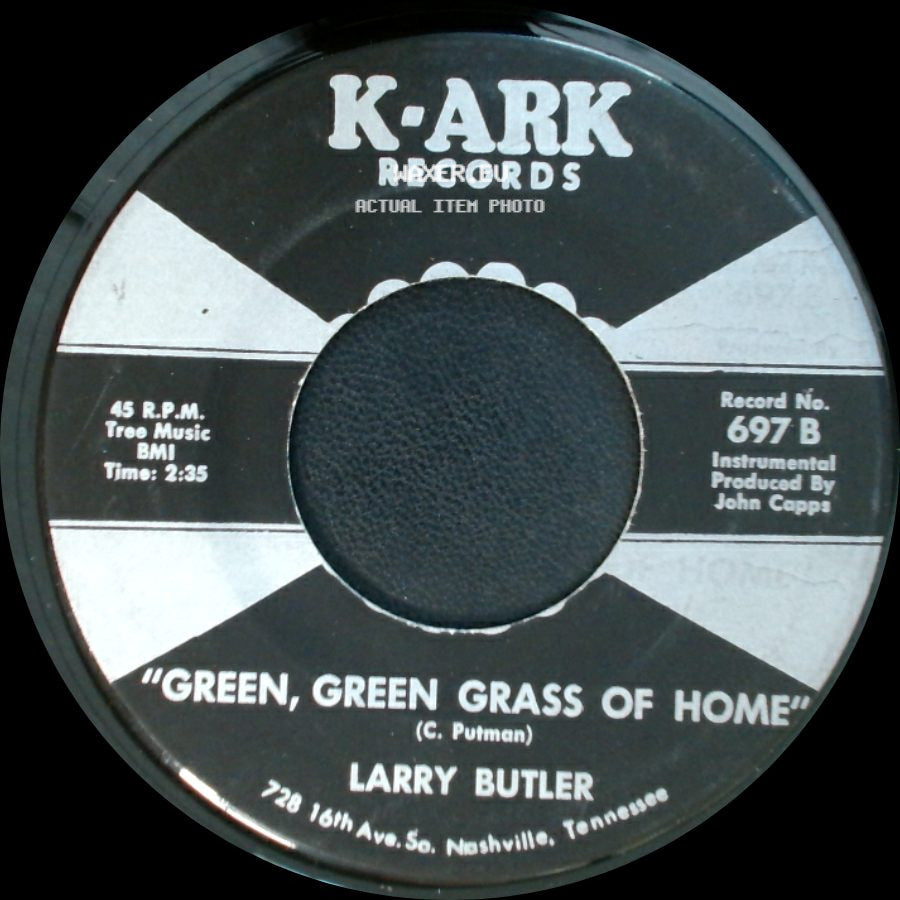 Larry Butler - Almost Persuaded / "Green, Green Grass Of Home" side B