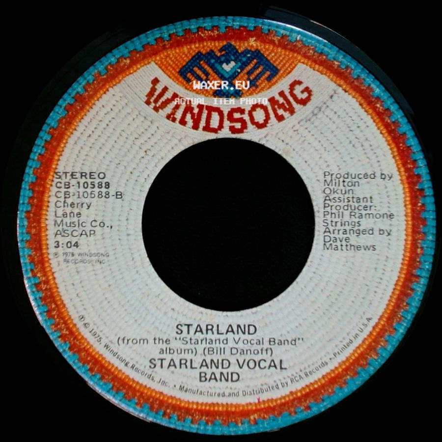 Starland Vocal Band - Afternoon Delight / Starland side B