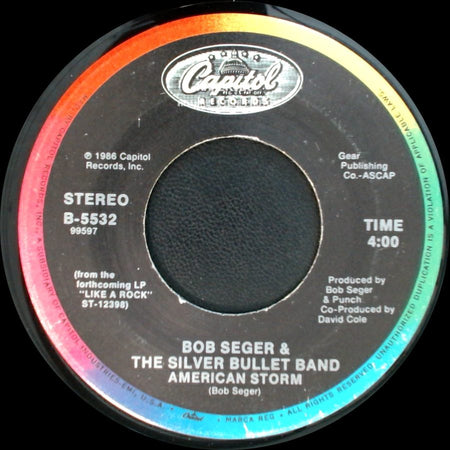 Bob Seger & The Silver Bullet Band - American Storm / Fortunate Son side A