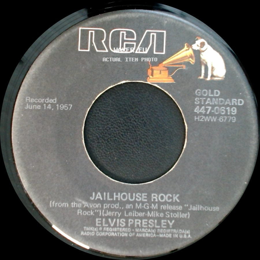 Elvis Presley - Treat Me Nice / Jailhouse Rock side B