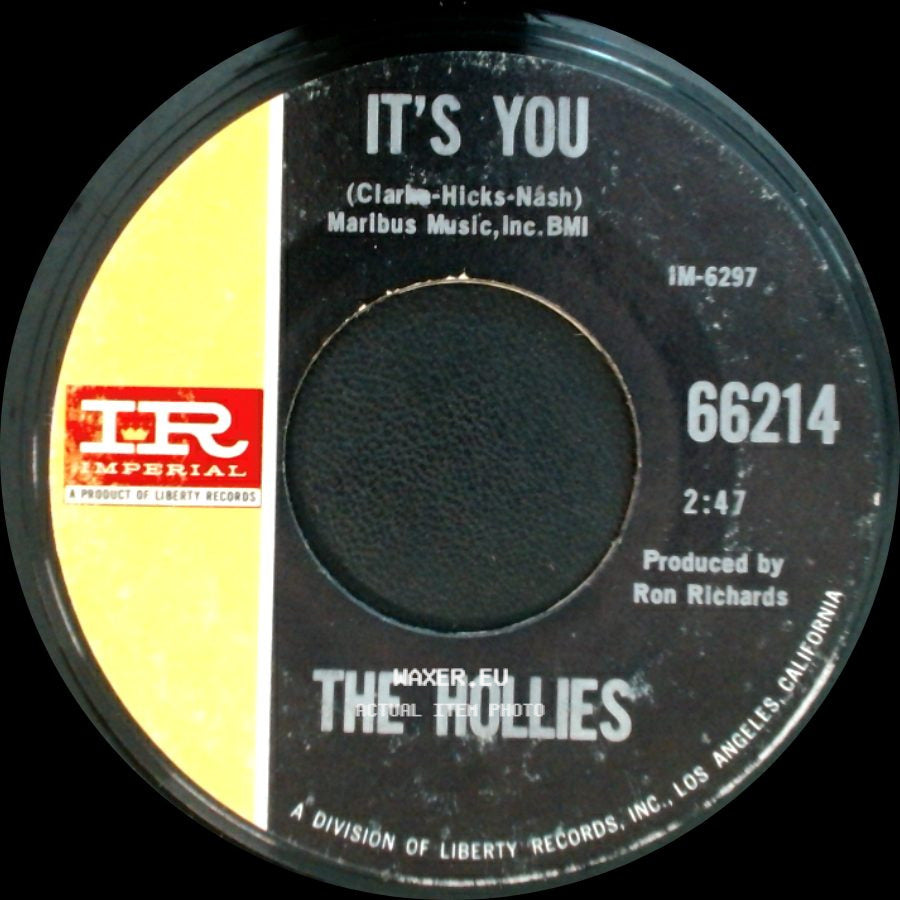 The Hollies - Stop Stop Stop / It's You side B
