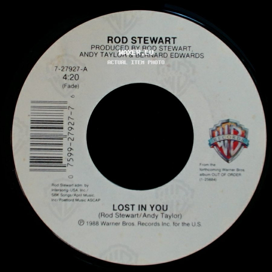 Rod Stewart - Almost Illegal / Lost In You side B