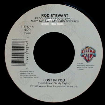 Rod Stewart - Almost Illegal / Lost In You side B