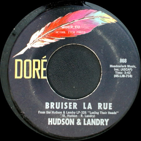 Hudson & Landry - Ajax Airlines / Bruiser La Rue side B