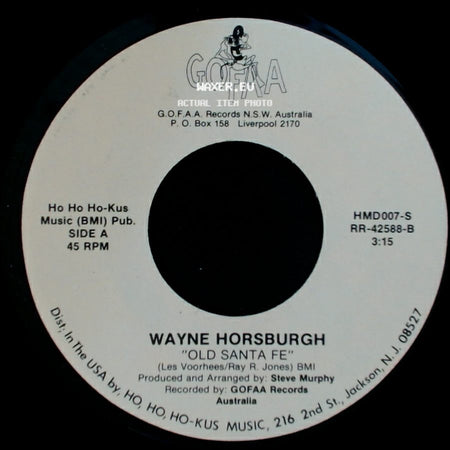 Wayne Horsburgh / Desree-Ilona Crawford - Old Santa Fe / Ho Ho Ho-Kus Polka side A