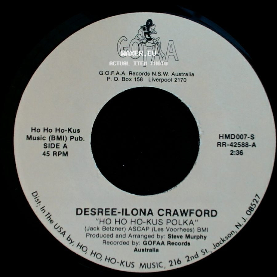 Wayne Horsburgh / Desree-Ilona Crawford - Old Santa Fe / Ho Ho Ho-Kus Polka side B
