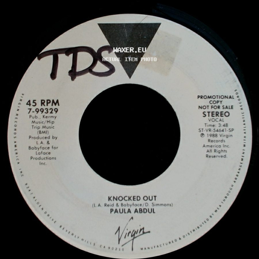 Paula Abdul - Knocked Out / Knocked Out side A