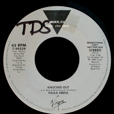 Paula Abdul - Knocked Out / Knocked Out side A