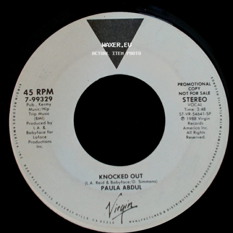 Paula Abdul - Knocked Out / Knocked Out side B
