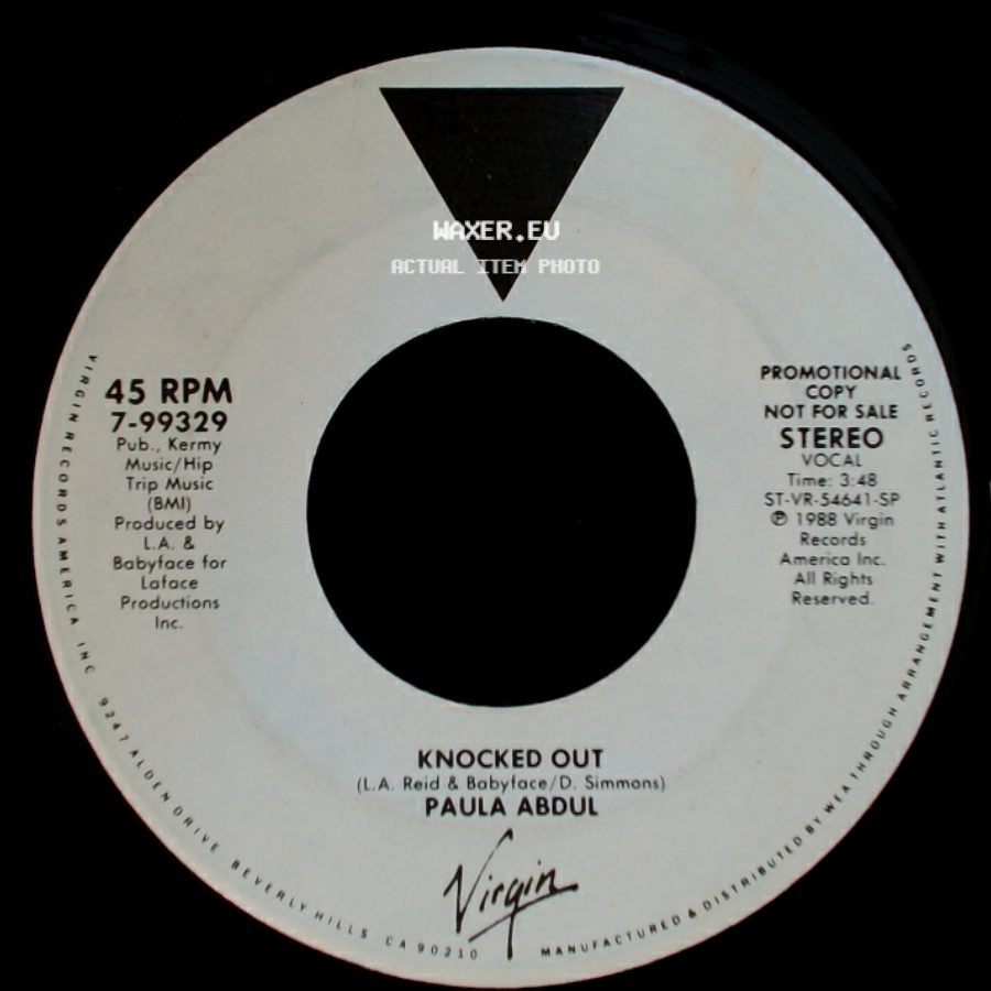 Paula Abdul - Knocked Out / Knocked Out side A