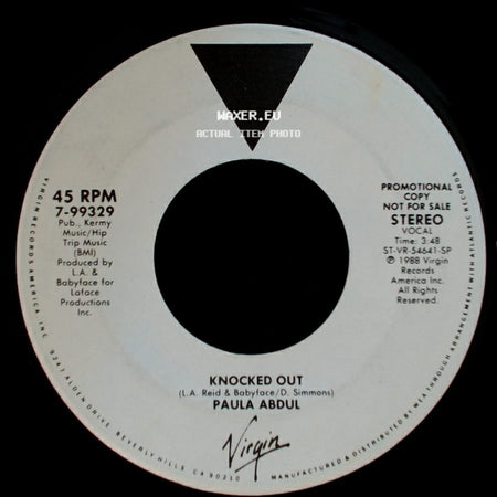 Paula Abdul - Knocked Out / Knocked Out side A