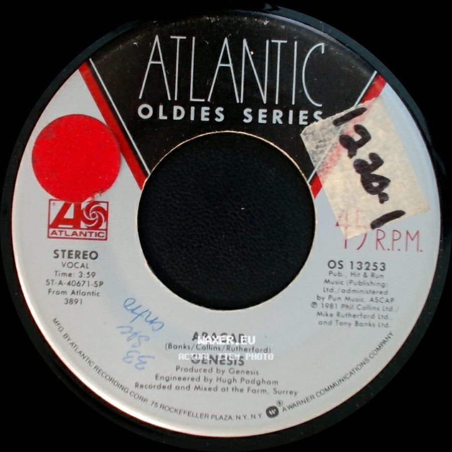 Genesis - Abacab / No Reply At All side A