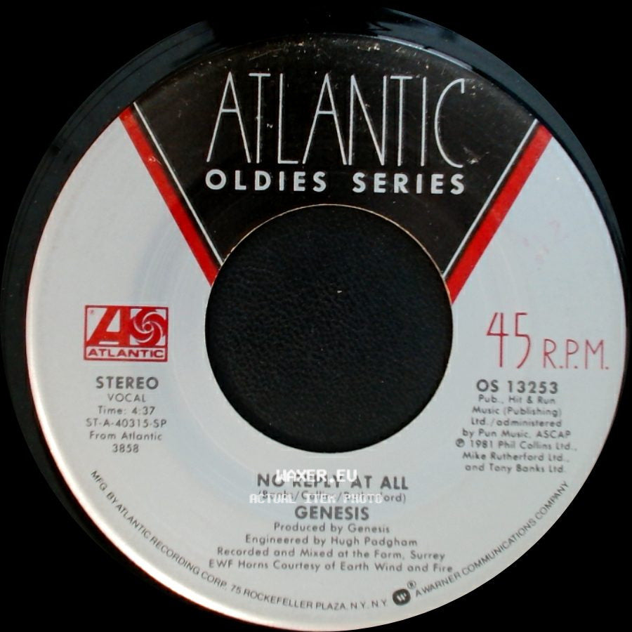 Genesis - Abacab / No Reply At All side B
