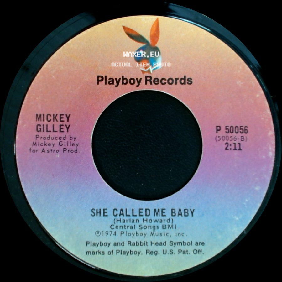 Mickey Gilley - Room Full Of Roses / She Called Me Baby side B