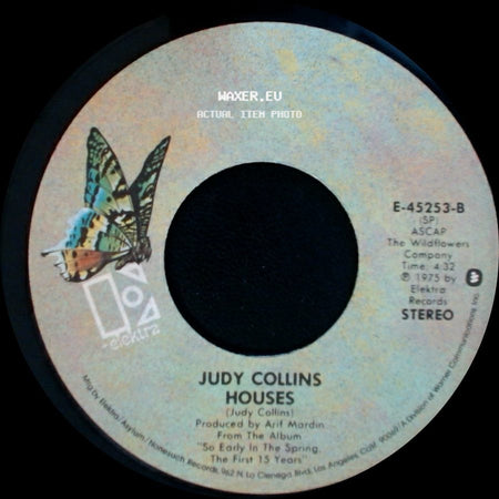 Judy Collins - Send In The Clowns / Houses side B