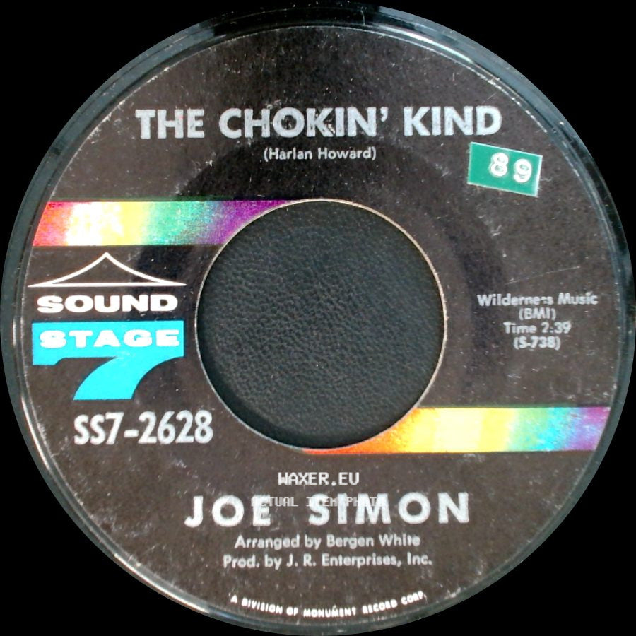 Joe Simon - The Chokin' Kind / Come On And Get It side A