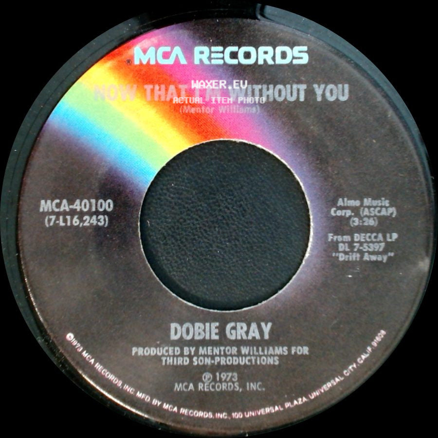 Dobie Gray - Loving Arms (Tom Jans) / Now That I'm Without You side B
