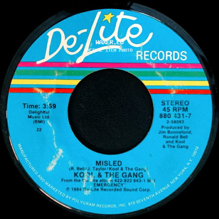 Kool & The Gang - Misled / Rollin' side A