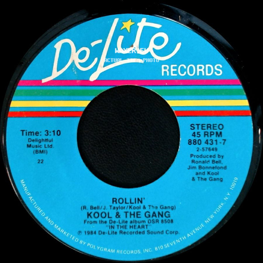 Kool & The Gang - Misled / Rollin' side B