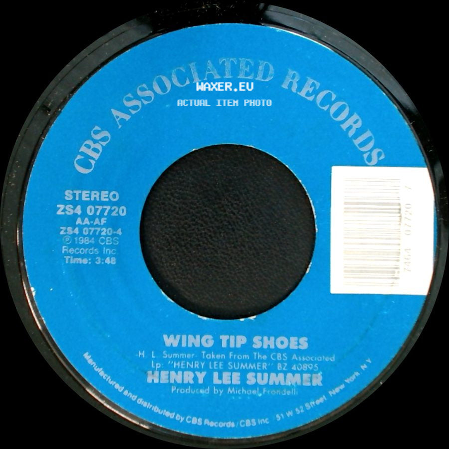Henry Lee Summer - Wing Tip Shoes / I Wish I Had A Girl (7'' Edit) side A