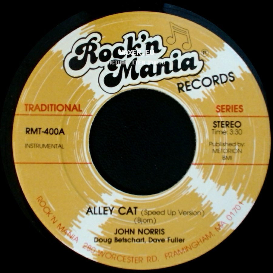 John Norris - Let Me Call You Sweetheart / Alley Cat (Speed Up Version) side B