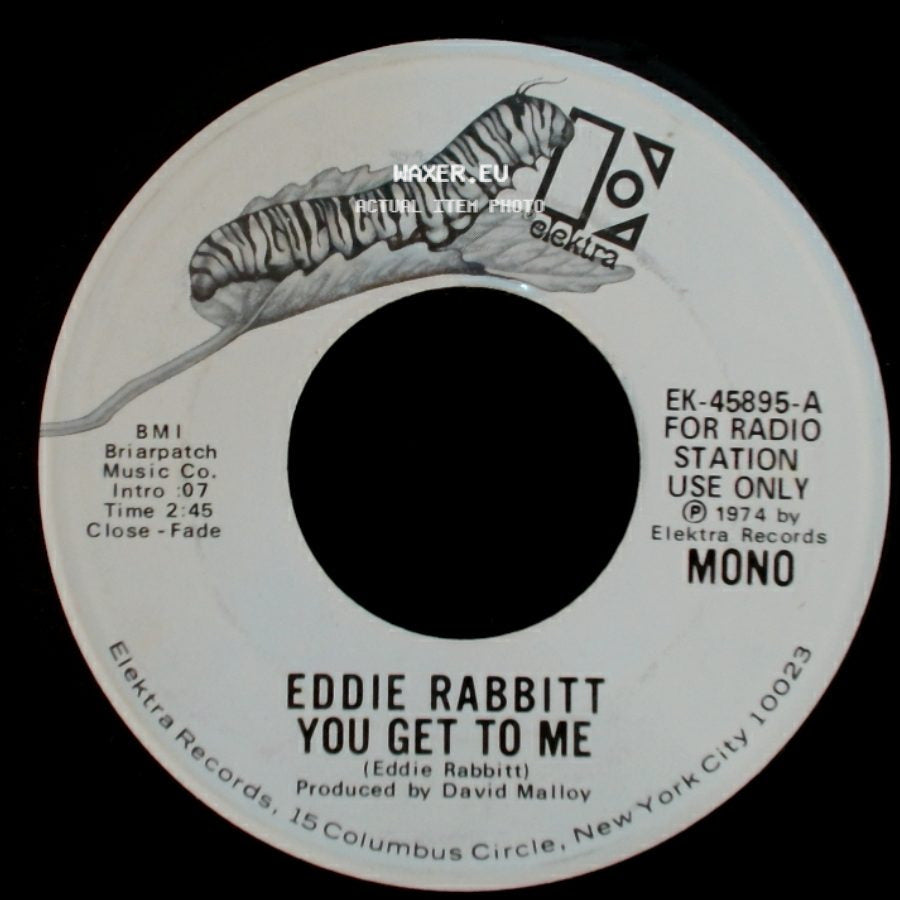 Eddie Rabbitt - You Get To Me / You Get To Me side A