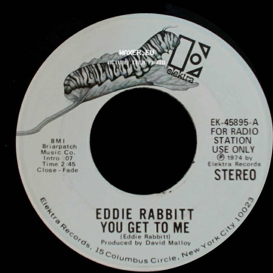 Eddie Rabbitt - You Get To Me / You Get To Me side B