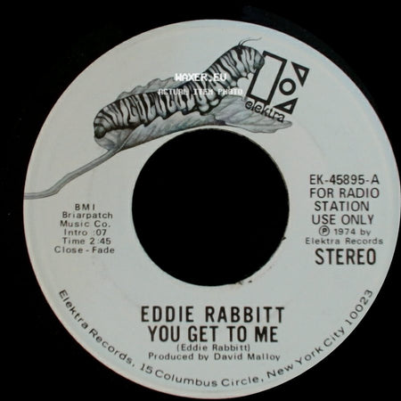 Eddie Rabbitt - You Get To Me / You Get To Me side B