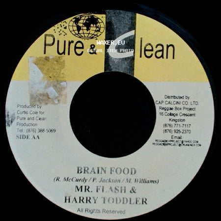 Pinchers / Mr. Flash & Harry Toddler - Nothing To It / Brain Food side B