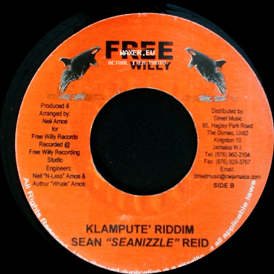 Ninja Man & Devonte / Sean "Seanizzle" Reid - Dancehall Tugs / Klampute' Riddim side B