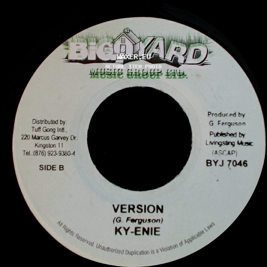 Blacker/Macka Diamond / Ky-Enie - Bun Him / Version side B