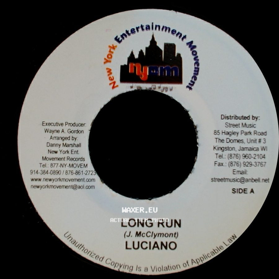 Luciano / Hyabukie - Long Run / Don't Come Home side A