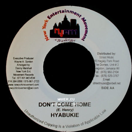 Luciano / Hyabukie - Long Run / Don't Come Home side B