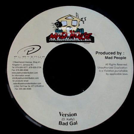 Cobra / Bad Gal - Ah Who / Version side B