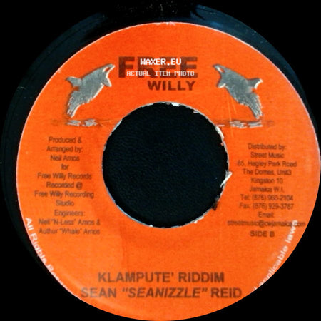 Black-Er / Sean "Seanizzle" Reid - Nowadayz Tingz / Klampute' Riddim side B