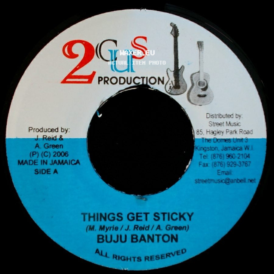 Buju Banton / Alley Cat - Things Get Sticky / Be Wise side A