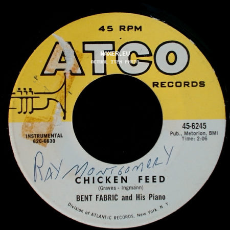 Bent Fabric And His Piano - That Certain Party / Chicken Feed side B