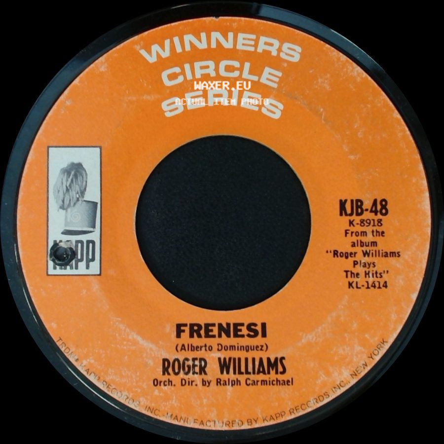 Roger Williams - Frenesi / Try To Remember side A