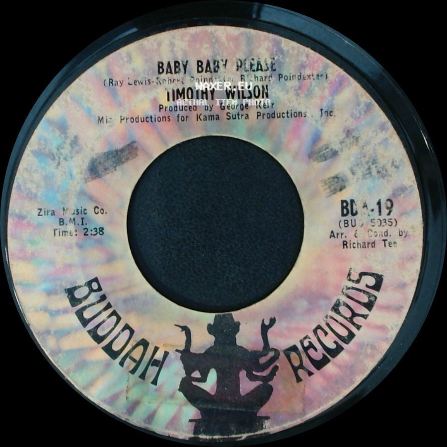 Timothy Wilson - Got To Find A New Love / Baby Baby Please side B
